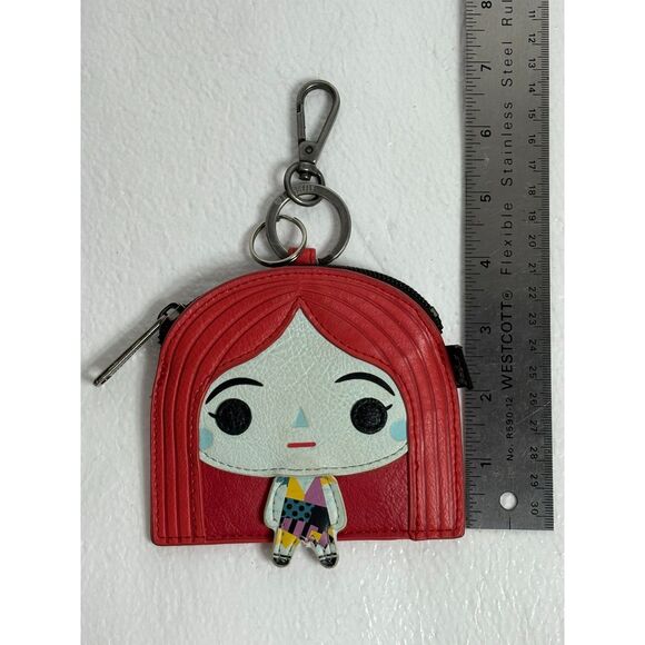 Disney Tim Burtons Nightmare Before Christmas Loungefly Sally Coin Purse KeyRing - Picture 6 of 11